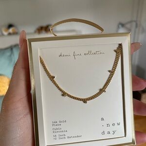 NWT A New Day Gold Plated Necklace